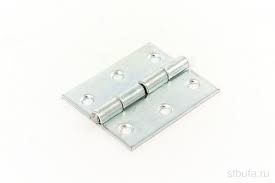 Петля карточная 50*40 цинк (300) РФ