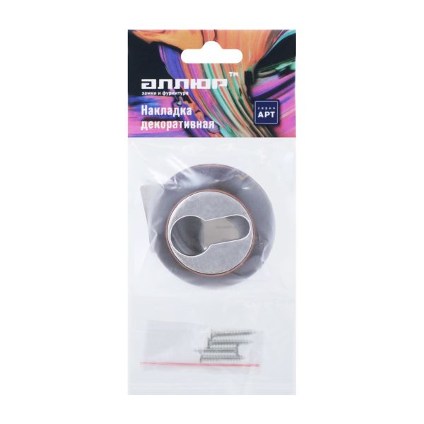 Накладка для ц/м АЛЛЮР АРТ ET-R1 ORB(3252)темная медь