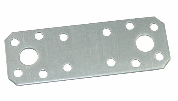 пластина крепёжная 100*35 цинк  (50)