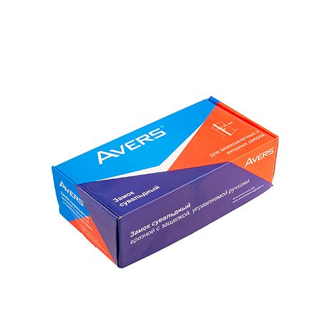 Замок врезной сувальдный Avers ЗВ9-4-1-4 (медь) (10) Китай