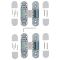 Петля врезная Apecs 110*30-3D-Z-CRM (R15) (B2B)