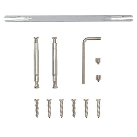 Ручки дверные Apecs H-1482-A-CR (Spindle 140) (B2B)