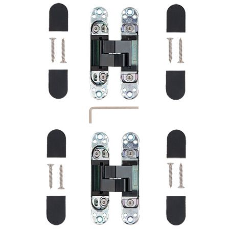 Петля врезная Apecs 115*23-3D-Z-BLM (R11,5) (B2B)