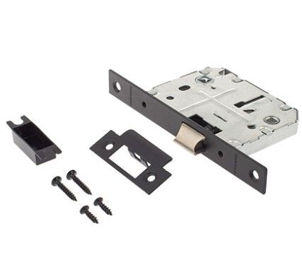 Защёлка врезная с фиксацией Code Deco 5600-WC-BLM