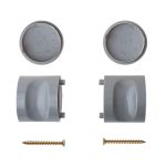 Ручки-кнопки дверные Avers HK-5201-P-GR