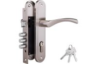 Замок врезной LH 7036-X11 SN, 3 ключа, ник.Китай