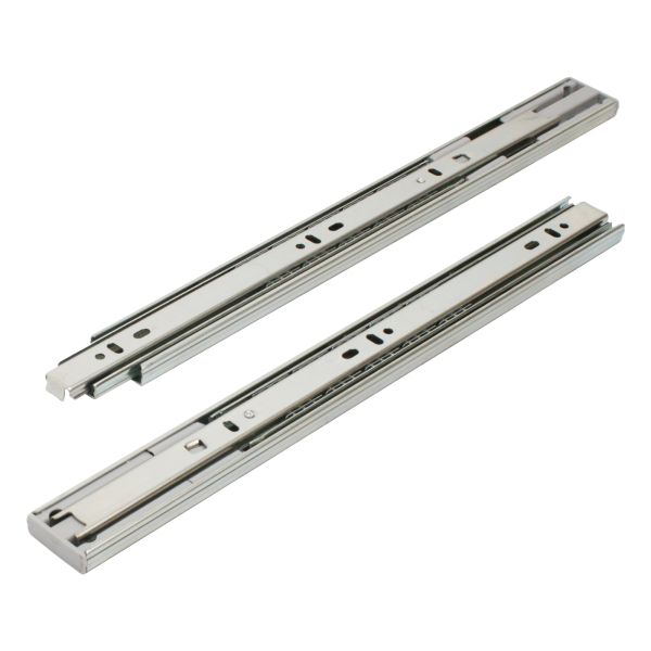 StahlBuro направляющие шариковые с доводчиком (2 шт.) 35-400 /16"/ хром (20)