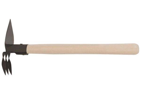 Рыхлитель комбинированный (лепесток мотыжка - витой зуб) с деревянной ручкой Р-1 (САД-11.17) [1/10]