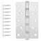 Петля врезная Avers 125*75*2,5-B4-NIS