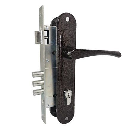 Замок врезной Абсолют ЗВ4-85/07 (медь) РФ