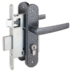 8835 Птимаш ЗВ4-3.08 серебро СТЯЖКИ Замок врезной с/руч (10) РФ