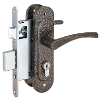 9673 Птимаш ЗВ4-3.07 (ЗВ4-0623) бронза м/о 55 Замок врезной с/руч (10) РФ