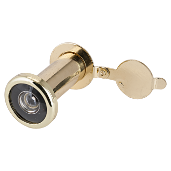 АЛЛЮР ГД-2 БШт 35-50мм d=14мм золото Глазок дверной (600,12) Китай