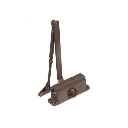 NOTEDO Доводчик дверной DC-120-I BROWN до 120кг корич. (10)