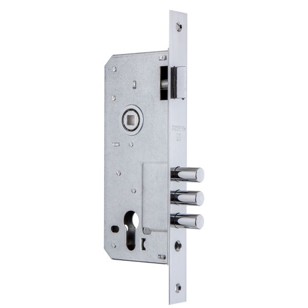 Корпус врезного замка с защёлкой DD900/C-45.85.3MR (900 3MR/CP W/B) CP хром Китай