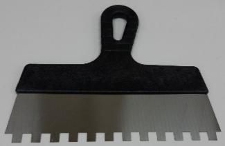 Шпатель  для клея 30 см зуб 8х8 нержавейка