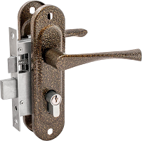 Замок врезной ЗВ 4-50.01 (бронза)