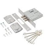 Замок врезной сувальдный Avers R12/S6-CR Китай