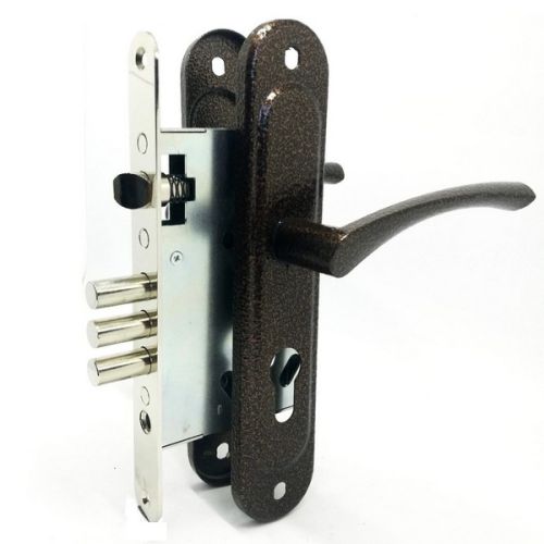 Замок врезной ЗВ4.009/17 ПРОФИ  медь РФ