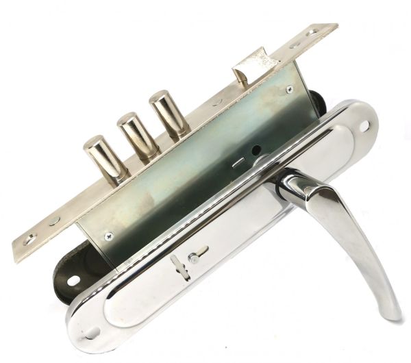 Замок врезной ЗВ9-6-01  (хром) (10)РФ