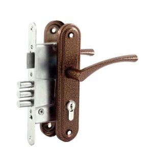 Замок врезной Омега ЗВ4.2-01 (бронза) РФ