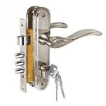 Замок врезной LH 7036 - 103SN (матовый хром) Китай