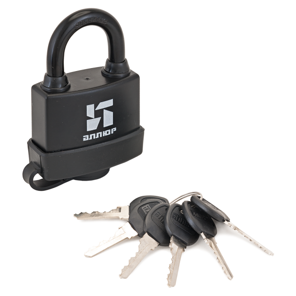 АЛЛЮР ВС1Ч- 375П всепогодный. 6 кл. d8,5мм Замок навесной (48,6) Китай