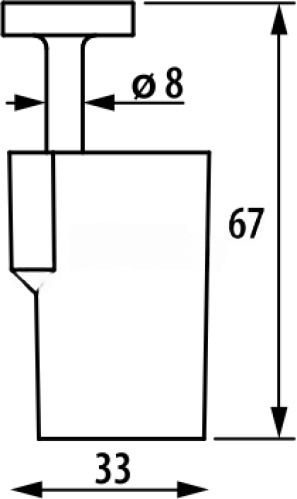 Замок навесной Чаз-ВС2-13 РФ