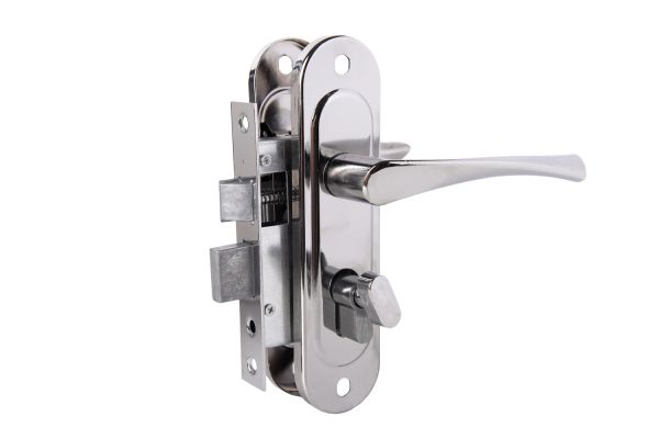 Замок врезной ЗВ 4-50.01П (хром)