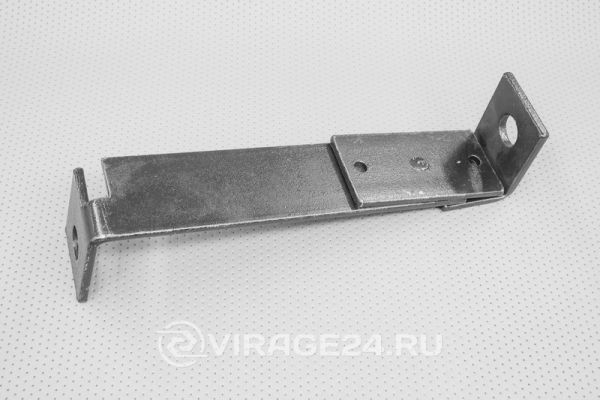 Щеколда гаражная 230*50*5 цинковое покрытие