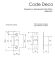 Защёлка врезная с фиксацией Code Deco 5600-WC-GRF