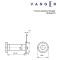 Глазок дверной Vanger 1016/40-70-CR (B2B)Китай
