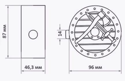 Замок навесной Чаз-ВС2-11  РФ