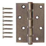 Петля врезная LS 100*75*2,5-АВ(бронза)