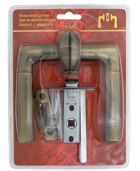 Комплект ручек Verdi 11АВ/45 (бронза, механизм С45)