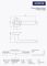 Ручки дверные Apecs H-1482-A-CR (Spindle 140) (B2B)