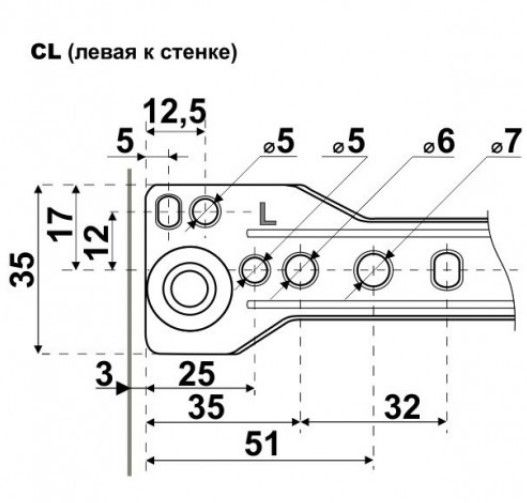 Soller направляющие роликовые 250/0,8 мм (25)