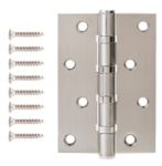 Петля врезная LS 100*75*2,5-SN(мат. никель)