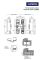 Петля врезная Apecs 115*23-3D-Z-CRM (R11,5) (B2B)