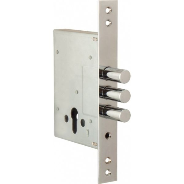 Замок врезной LS V257R BS60-CP